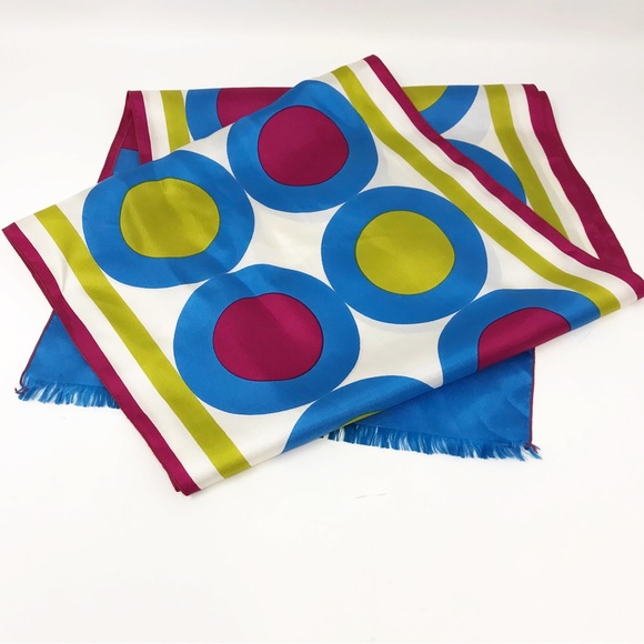 Vintage Gianni Reda Silk Rectangular Scarf - Picture 5 of 9